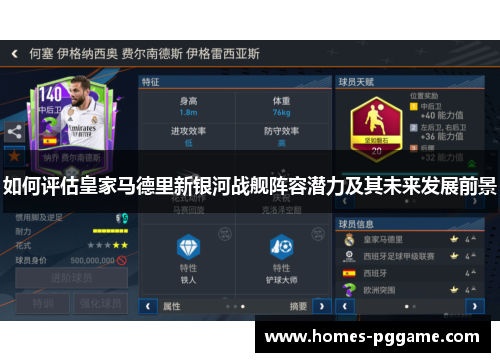 如何评估皇家马德里新银河战舰阵容潜力及其未来发展前景
