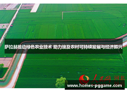 萨拉赫推动绿色农业技术 助力埃及农村可持续发展与经济振兴